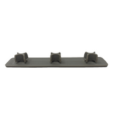 Elegance End Cap Ash Grey 147 mm x 17 mm x 24 mm